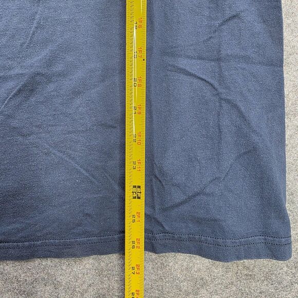 Quiksilver Shirt Mens Medium Blue Graphic Surf Skate Tee Short‎ Sleeve - Picture 9 of 13